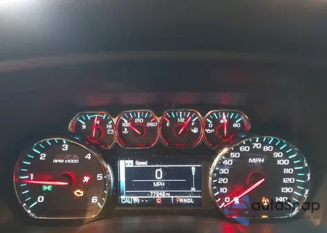 2017 Chevrolet Silverado 1500 2Lt из США, поврежденный, VIN 1GCVKREC3HZ196899